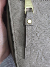 Load image into Gallery viewer, Louis Vuitton LV Pochette Metis Turtledove/Dune Emprinted Leather
