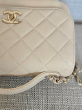 Load image into Gallery viewer, Chanel series 30 Beige Caviar Business Affinity Flap Bag size Medium with Champagne GHW
