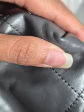 Load image into Gallery viewer, CHANEL 22 size Small in Grey Lambskin aged GHW with detachable pouch
