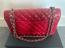 Load image into Gallery viewer, CHANEL 12A series 16 2012 Red Caviar SHW Medium Timeless ML Classic Double Flap Bag
