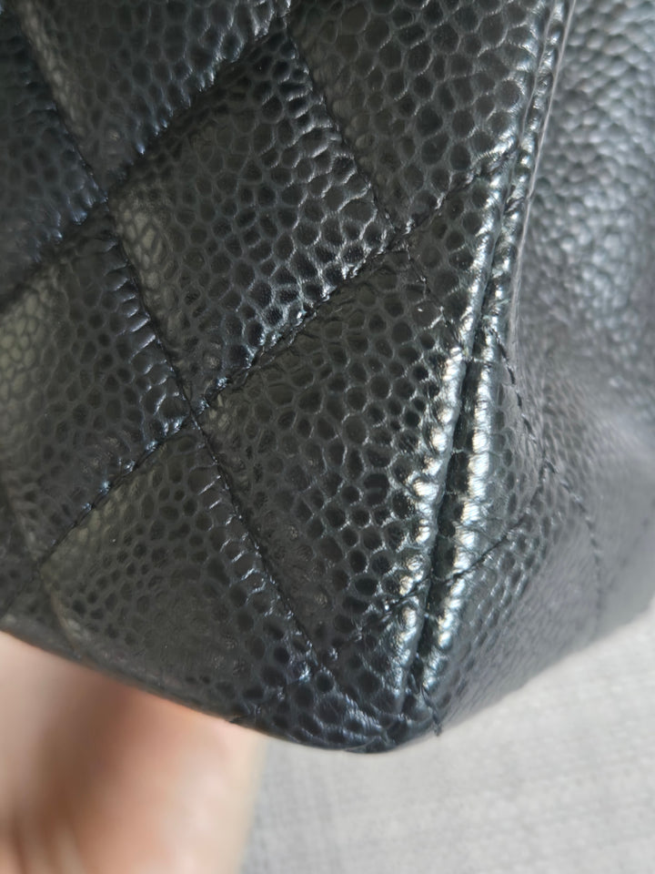 CHANEL series 29 2020 Black Caviar SHW SMALL Timeless Classic Double Flap Bag