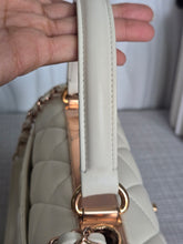 Load image into Gallery viewer, CHANEL 2022 22B Collection White Lambskin Rose Gold Hardware Trendy CC Flap Bag Size Small
