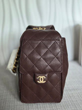 Load image into Gallery viewer, CHANEL 25K Collection Brown Caviar Aged GHW 25 Hobo Bag size SMALL

