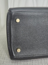 Load image into Gallery viewer, Hermes Noir/Black Epsom Leather GHW Kelly 28 stamp N 2010
