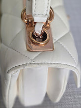 Load image into Gallery viewer, CHANEL 2022 22B Collection White Lambskin Rose Gold Hardware Trendy CC Flap Bag Size Small
