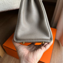 Load image into Gallery viewer, Hermes Kelly 32 Gris A Togo Leather GHW stamp C (2018)
