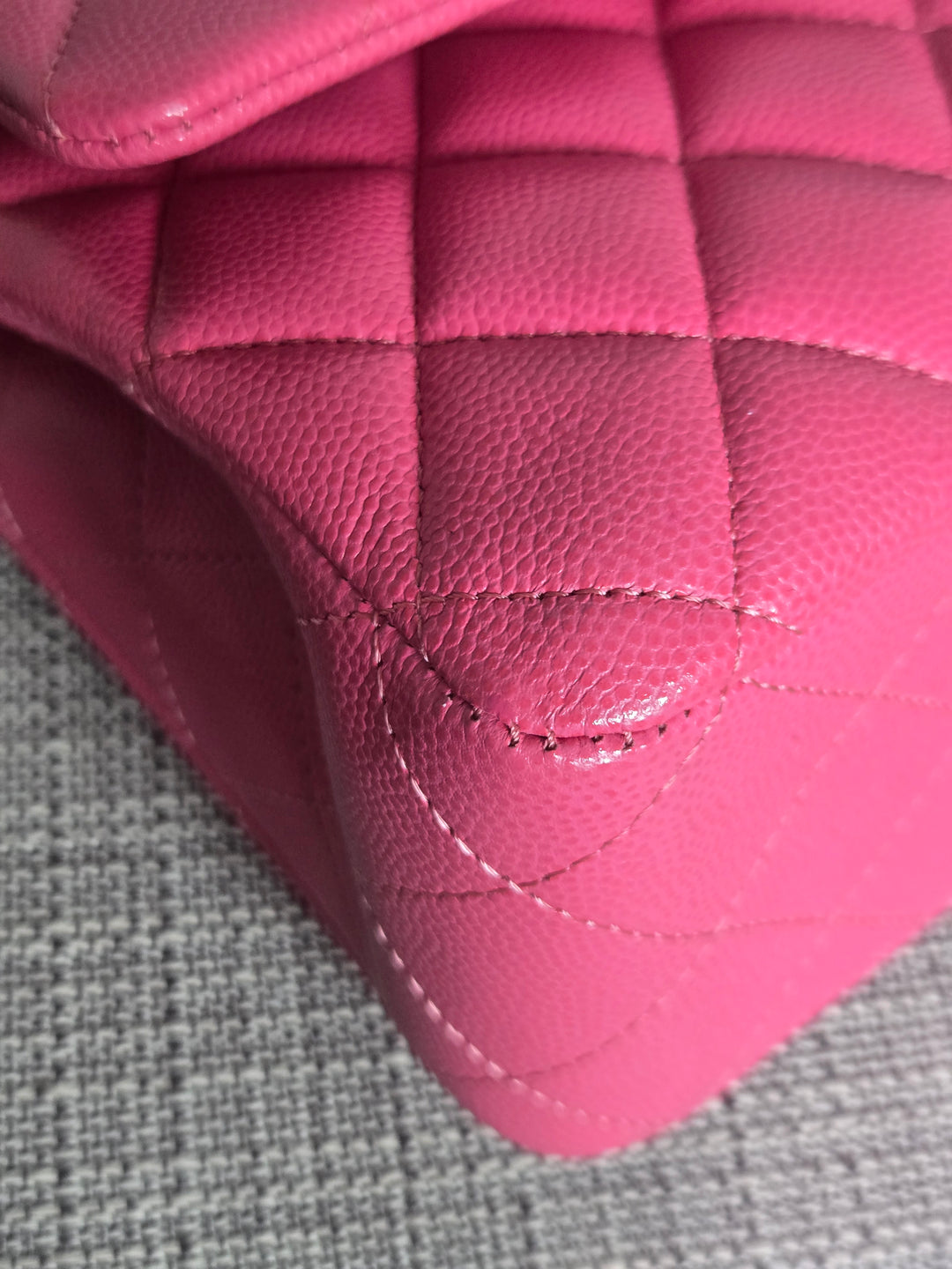 Chanel series 27 19C Collection Barbie Pink Caviar LGHW Medium ML Timeless Classic Double Flap Bag