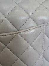 Load image into Gallery viewer, CHANEL 21A light Grey Lambskin Aged GHW Mini Rectangular Flap Bag with Top Handle
