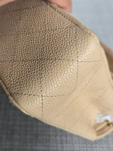Load image into Gallery viewer, CHANEL series 15 2011/2012 Beige Clair Caviar GHW Medium ML Timeless Classic Double Flap Bag
