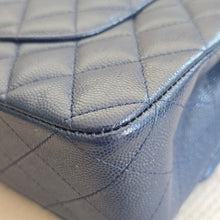 Load image into Gallery viewer, Chanel series 29 20C Navy Caviar Champagne GHW Medium ML Timeless 11.12 Classic Double Flap Bag
