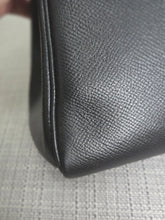 Load image into Gallery viewer, Hermes Noir/Black Epsom Leather GHW Kelly 28 stamp N 2010
