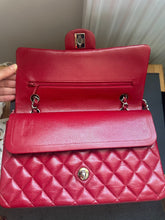Load image into Gallery viewer, CHANEL 12A series 16 2012 Red Caviar SHW Medium Timeless ML Classic Double Flap Bag
