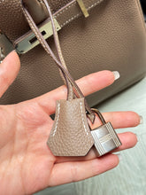 Load image into Gallery viewer, Hermes Etoupe Togo Leather PHW Birkin 30 stamp C 2018
