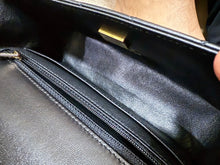 Load image into Gallery viewer, Chanel Black Lambskin LGHW Mini Rectangular Flap Bag
