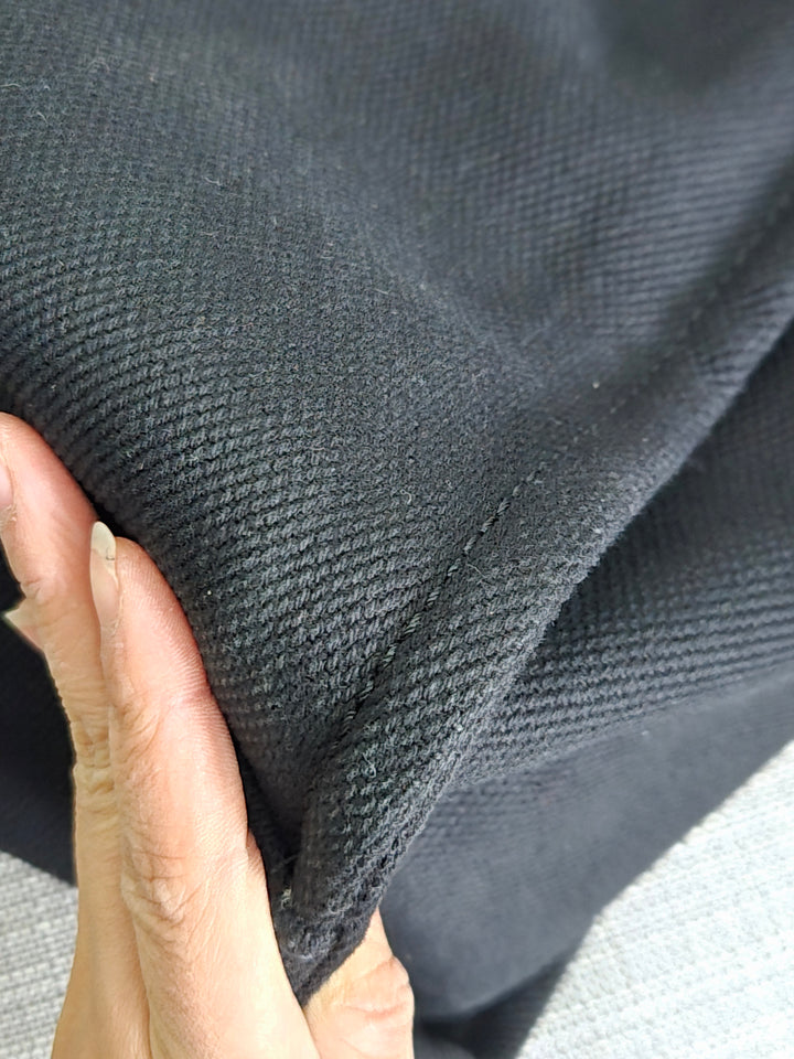 Chanel 20S 2020 Spring/Summer Collecion Black Canvas With Pearl Embossed Deauville Tote Bag with Leather Top Handle Size Medium/Large