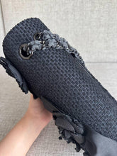 Load image into Gallery viewer, CHANEL 23C 2023 Embroidered Flower Tweed Medium Classic Flap Bag
