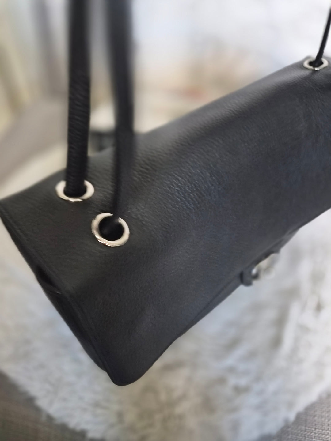 WA/Email only to purchase only- CHANEL Matthieu Blazy Maxi 32 cms Flap Bag in Black Caviar SHW 2026