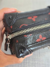 Load image into Gallery viewer, LOUIS VUITTON LV Petite Malle Soft MM Infrarouge Monogram with detachable strap

