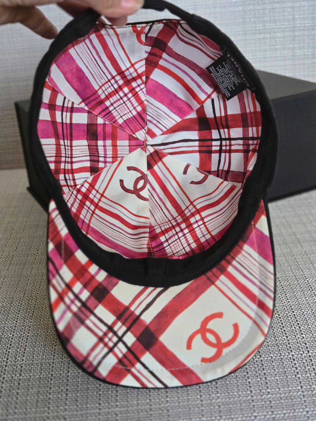 Chanel Black Cap