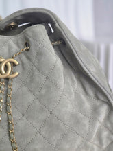 Load image into Gallery viewer, CHANEL 25C collection 2024/2025 cruise collection Khaki Suede Aged GHW 25 Hobo Bag size Medium
