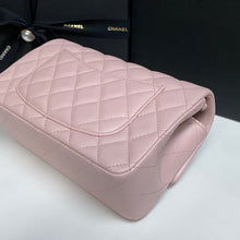 Load image into Gallery viewer, Chanel 23S 2023 Spring/Summer Collection Light Pink Lambskin Champagne GHW Mini rectangular flap bag
