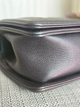 Load image into Gallery viewer, CHANEL series 21 16C Collection Iridescent Purple Calf skin Mermaid rainbow hardware SMALL Le Boy Flap Bag

