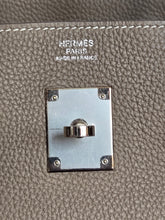 Load image into Gallery viewer, Hermes Etoupe Taupe Togo Leather PHW Birkin 30 Stamp C 2018
