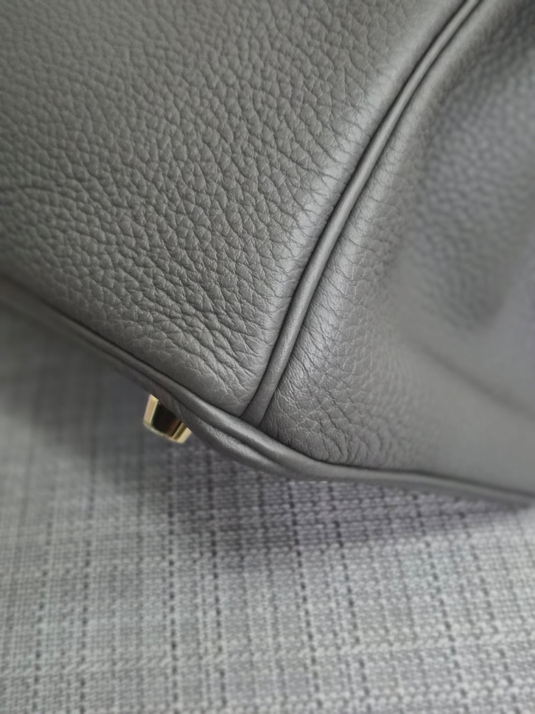 Hermes Birkin 30 Gris Meyer Togo Leather GHW Stamp U (2022)