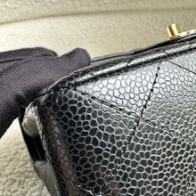 Load image into Gallery viewer, CHANEL Black Caviar GHW Small Timeless Classic Double Flap Bag Microchipped
