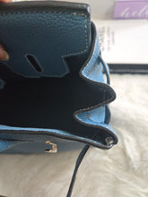Load image into Gallery viewer, Hermes Birkin 35 Bleu Jean Togo Leather PHW Stamp J in Sq
