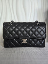 Load image into Gallery viewer, CHANEL series 29 2020 Black Caviar SHW SMALL Timeless Classic Double Flap Bag
