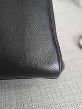 Load image into Gallery viewer, Hermes Noir/Black Epsom Leather GHW Kelly 28 stamp N 2010
