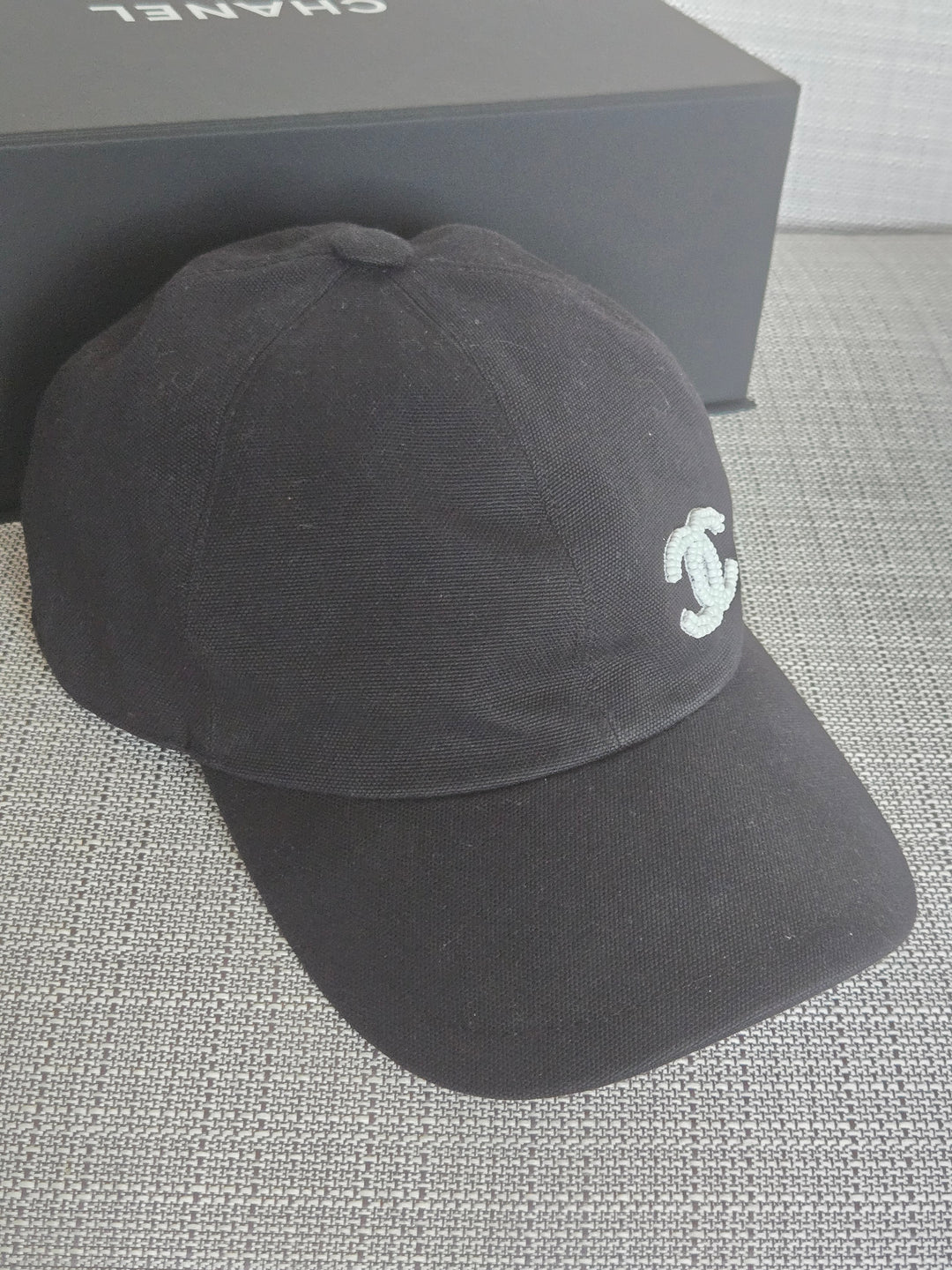 Chanel Black Cap