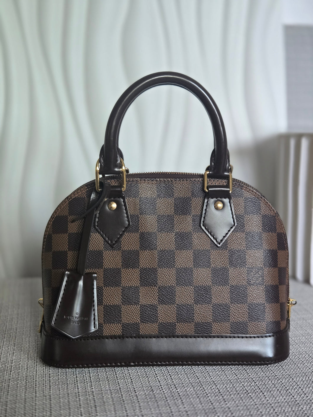 LOUIS VUITTON LV Alma BB Damier Ebene Monogram