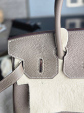 Load image into Gallery viewer, HERMES Etoupe Togo Leather PHW Birkin 30 stamp C 2018
