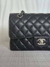 Load image into Gallery viewer, CHANEL series 29 2020 Black Caviar SHW SMALL Timeless Classic Double Flap Bag
