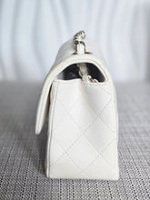 Load image into Gallery viewer, CHANEL series 23 2016 White Lambskin LGHW Mini Rectangular Flap Bag
