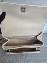 Load image into Gallery viewer, Chanel series 30 Beige Caviar Business Affinity Flap Bag size Medium with Champagne GHW
