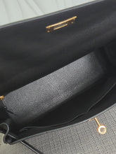 Load image into Gallery viewer, Hermes Noir/Black Epsom Leather GHW Kelly 28 stamp N 2010
