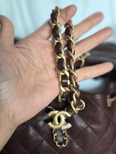Load image into Gallery viewer, CHANEL 25K Collection Brown Caviar Aged GHW 25 Hobo Bag size SMALL
