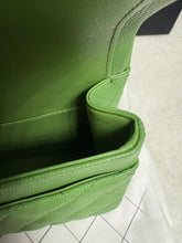 Load image into Gallery viewer, CHANEL 23C 2023 Apple Green caviar LGHW Medium Timeless Classic Double Flap Bag
