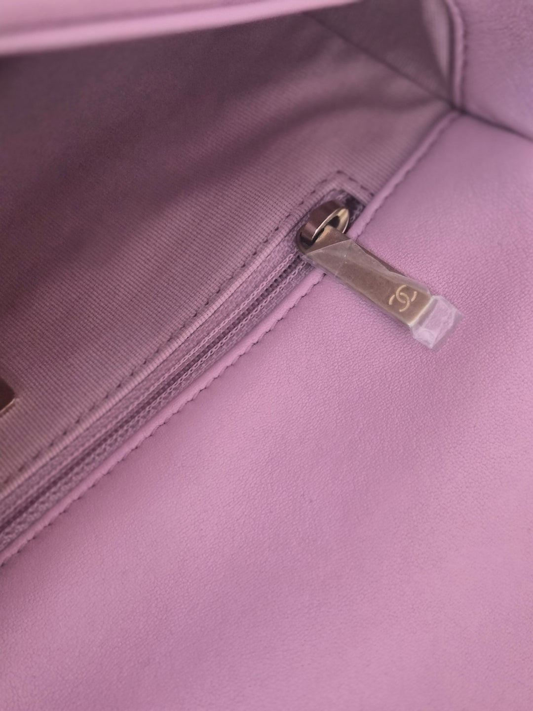 CHANEL 19 size Small in Pink Lambskin SHW 22B 2022 Flap Bag with Top Handle