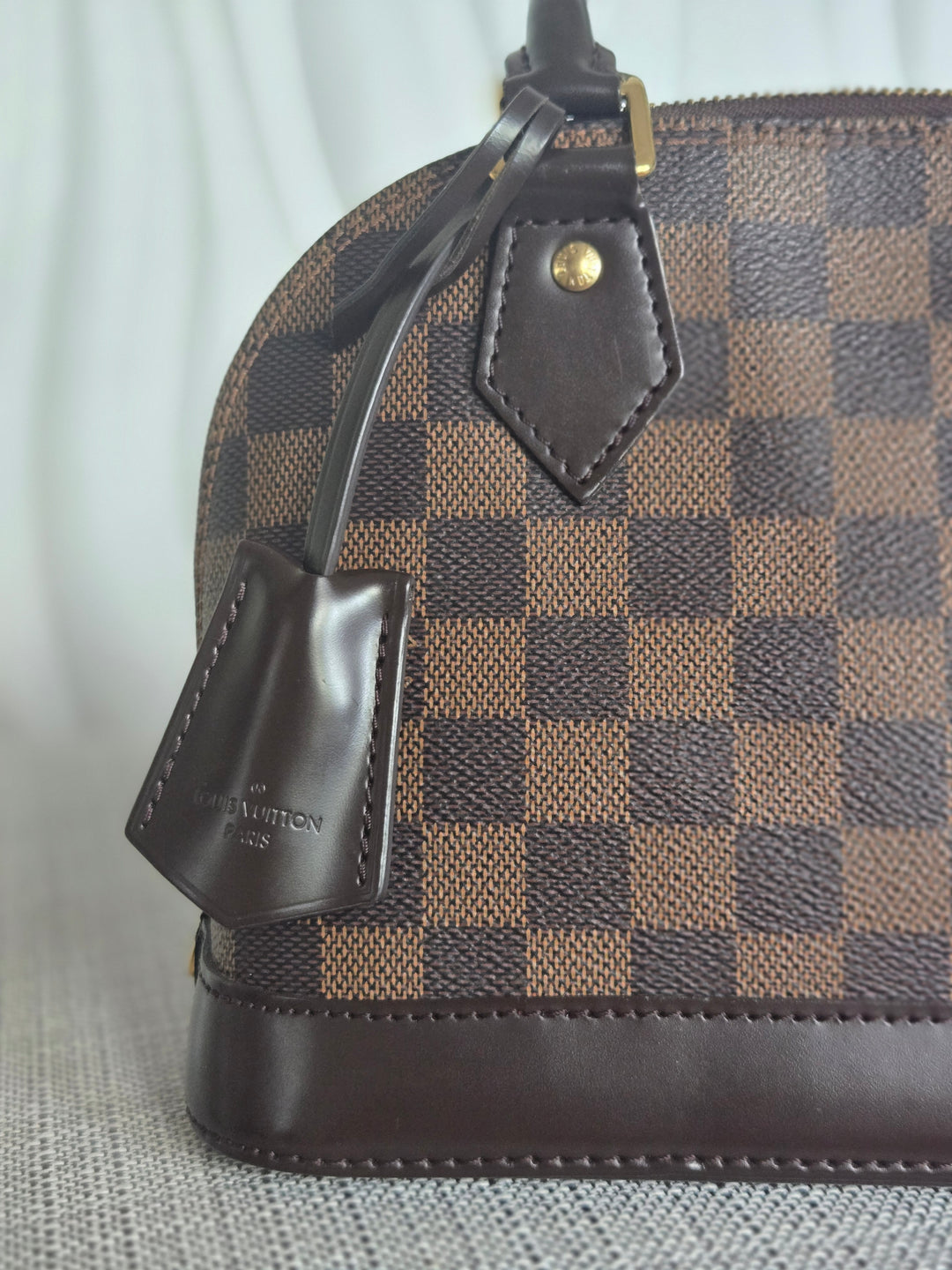 LOUIS VUITTON LV Alma BB Damier Ebene Monogram