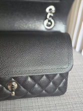 Load image into Gallery viewer, CHANEL series 29 2020 Black Caviar SHW SMALL Timeless Classic Double Flap Bag
