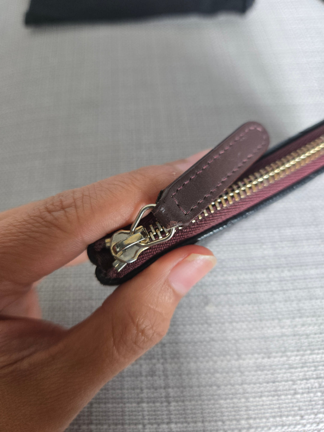 Chanel series 24 Black Caviar LGHW Mini O Case/Pouch