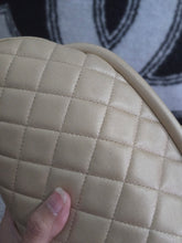 Load image into Gallery viewer, Chanel Series 16 2012 Pearly Gold Lambskin with GHW Classic Clutch
