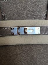 Load image into Gallery viewer, Hermes Etoupe Taupe Togo Leather PHW Birkin 30 Stamp C 2018
