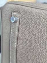 Load image into Gallery viewer, HERMES Etoupe Togo Leather PHW Birkin 30 stamp C 2018
