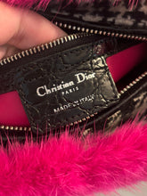 Load image into Gallery viewer, DIOR Lady Dior Medium Tweed Houndstooth with Hot Pink Mink
