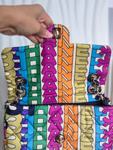 Load image into Gallery viewer, CHANEL 21K Collection 2021 Multicolor Rainbow Quilted Satin Medium Flap Bag LGHW
